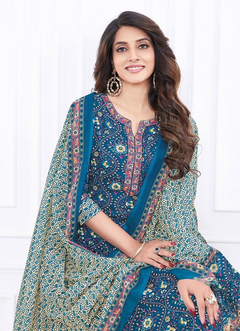 Aarvi Kalamkari Vol 1 Printed Cotton Readymade Dress
